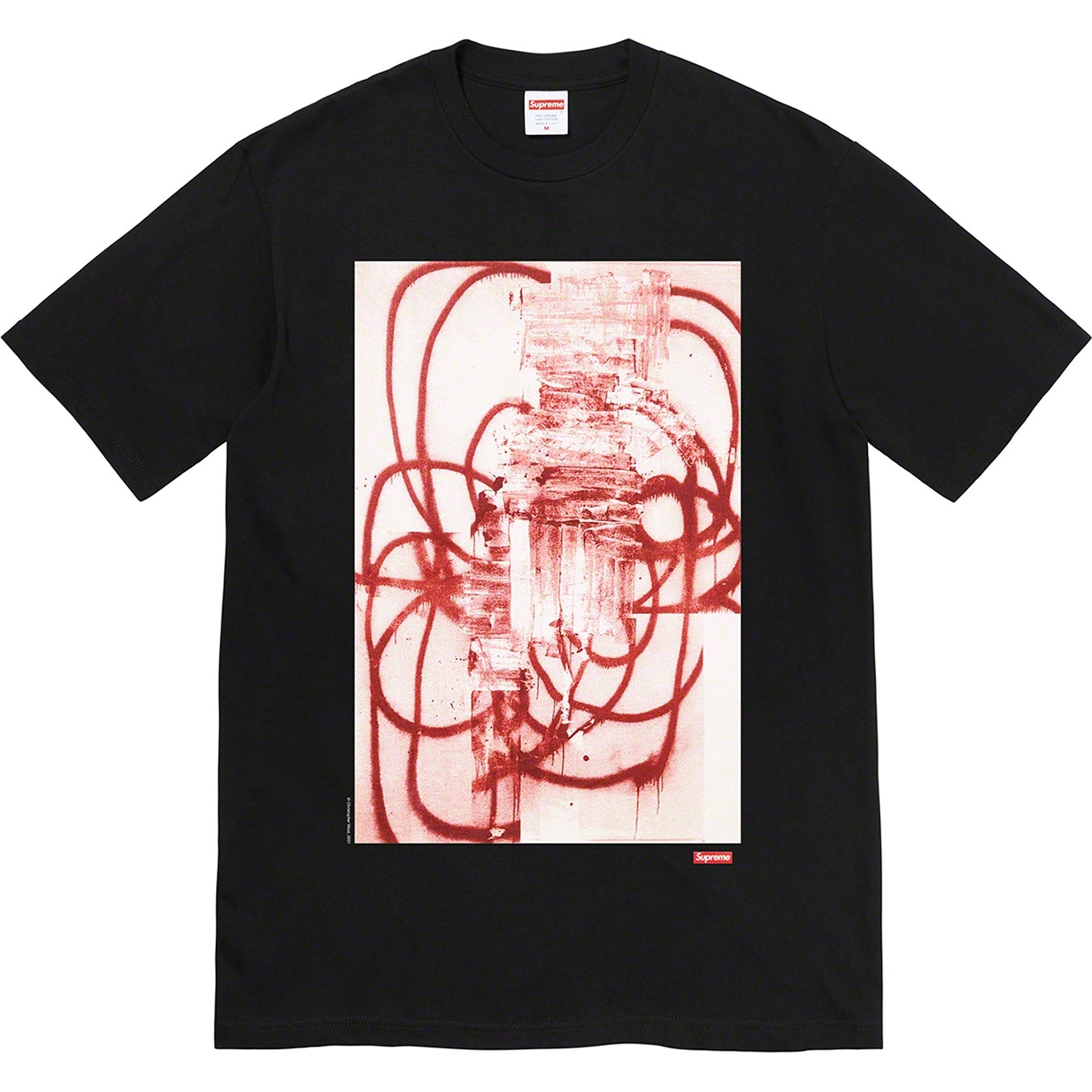 Christopher Wool/Supreme 2001 Tee view 4